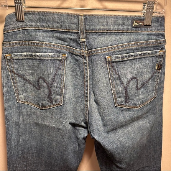 Citizens of Humanity Jeans Kelly#1 Stretch Low Waist Boot Cut 98% Cotton Size 28 - Picture 11 of 16